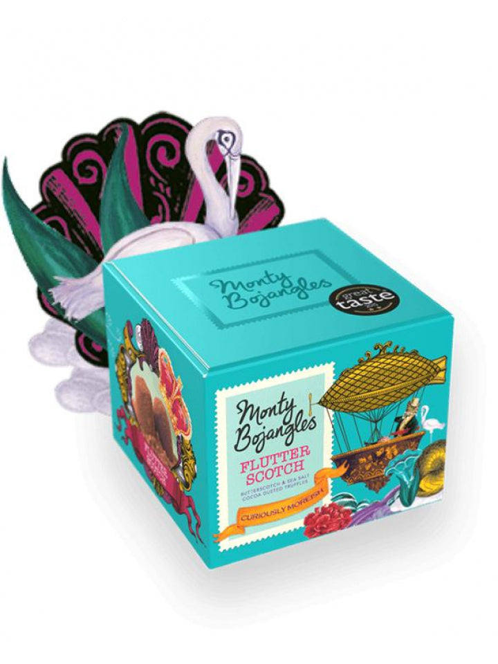 Monty Bojangles Tejkaramella darabos trüffel 100 gr