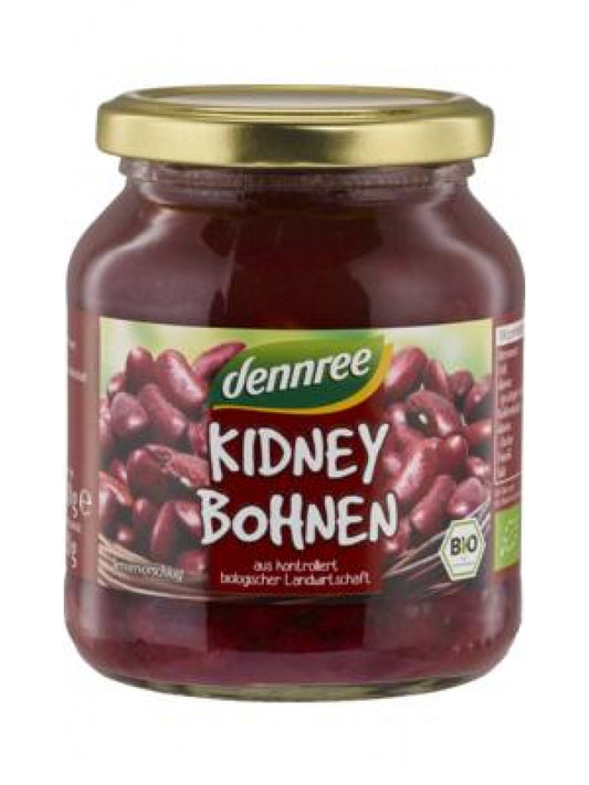 Dennree Bio Vörös vesebab üveges 360 gr